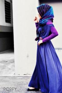 Rocking the head scarf with COLOR and STYLE