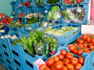 and the produce is always fresh and beautiful