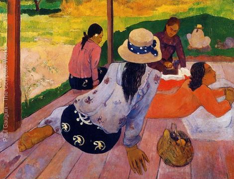 The Siesta, Paul Gauguin
