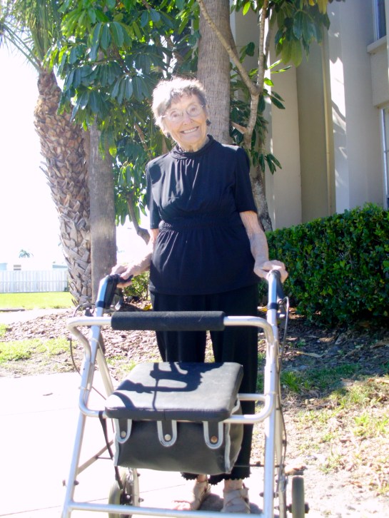 The I love my Walker Pose